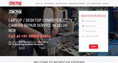 Desktop Screenshot of microcair.com